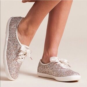 Keds x Kate Spade New York Champion
Glitter Sneakers, Women’s Size 8.5